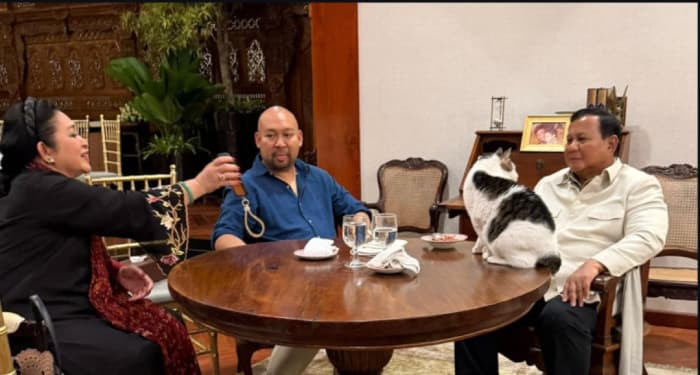 Presiden Prabowo Bagikan Momen Bersama Titiek dan Didit Jelang Idulfitri
