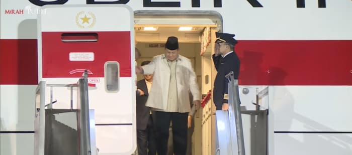 Usai Kunjungan ke Jepang-Korea, Presiden Prabowo Tiba di Tanah Air