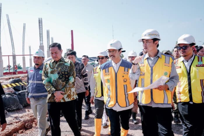 Tinjau Sekolah Rakyat di Lampung, Gus Ipul Optimis Pembangunan Rampung Juni 2026